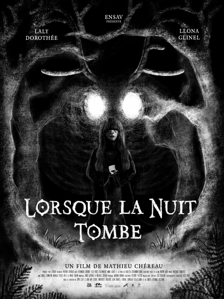 affiche lorsque la nuit tombe